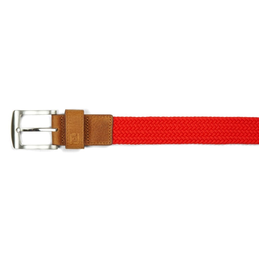 Scarlet Flettet Bælte Footjoy Danmark