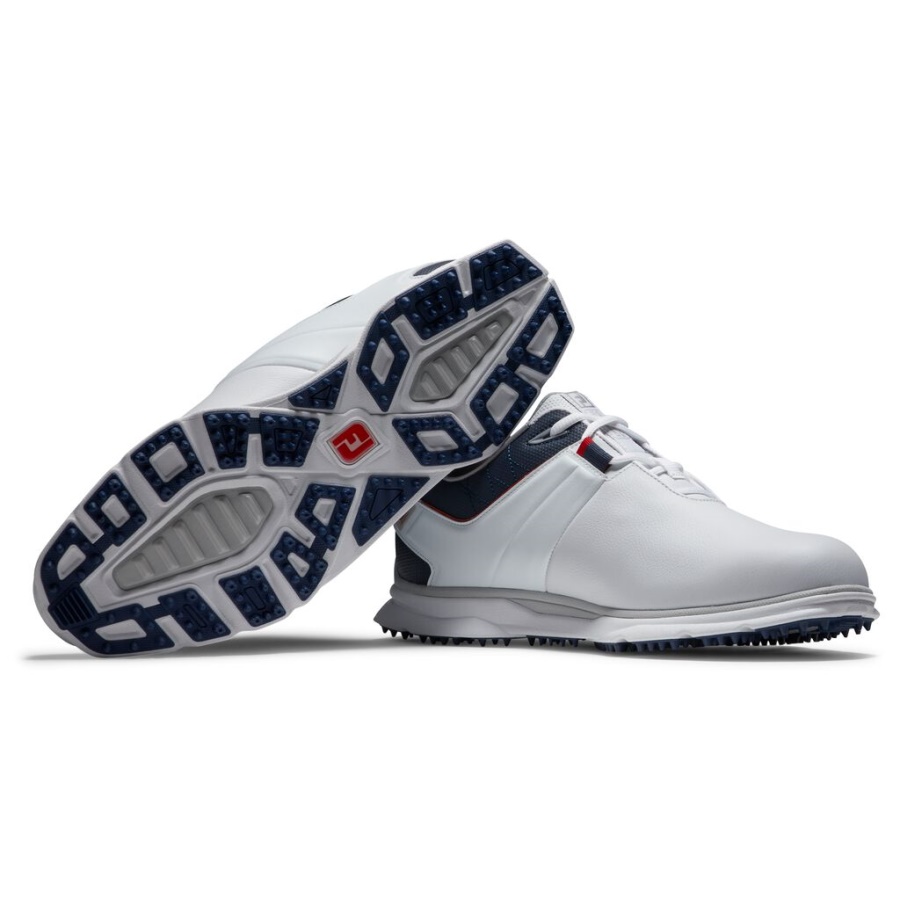 Footjoy Danmark Hvid Pro Sl