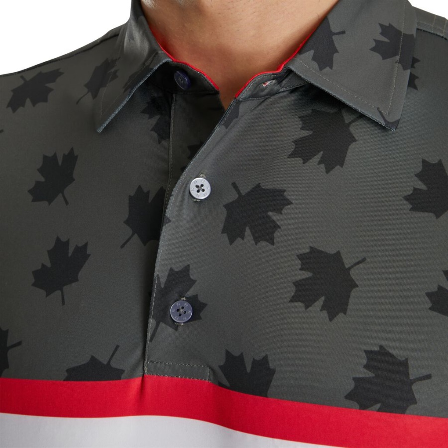 Footjoy Danmark Konstrueret Tonal Blad Hvid