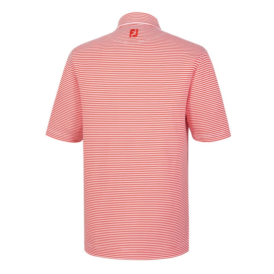 Scarlet Lisle Feeder Stripe Self Collar Footjoy Danmark