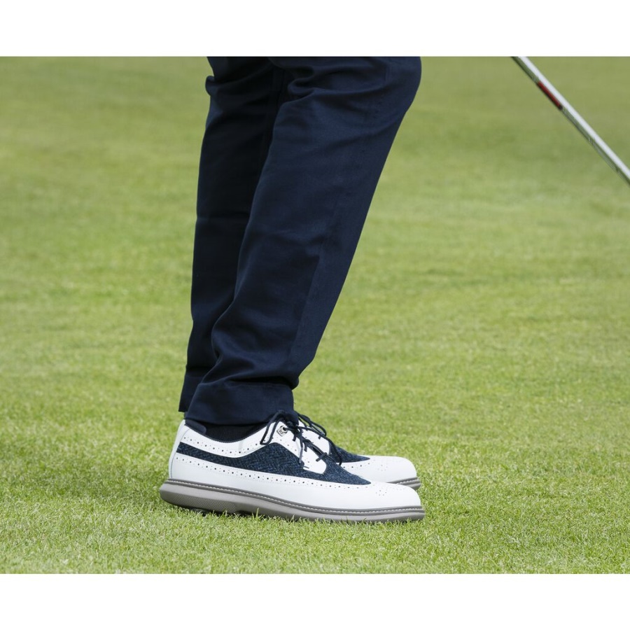 Hvid Footjoy Danmark Sildebenstraditioner Skjoldspids