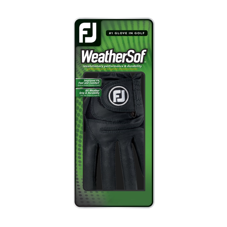 Footjoy Danmark Sort Weathersof