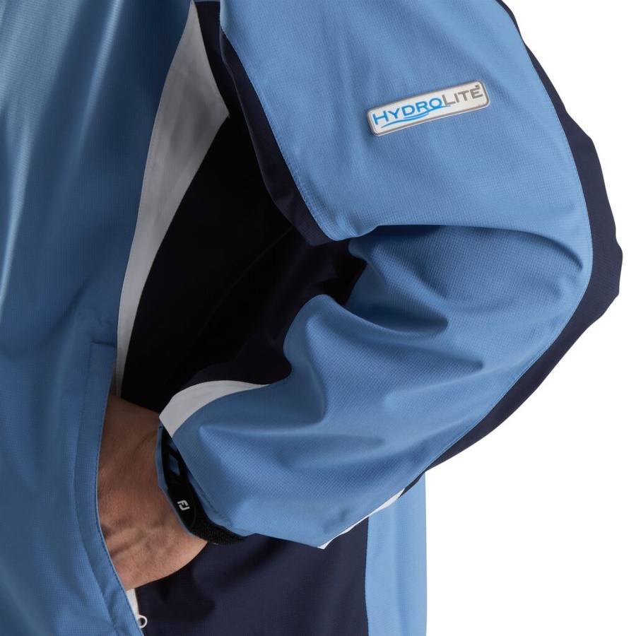 Footjoy Danmark Navy Hydrolite Regnjakke