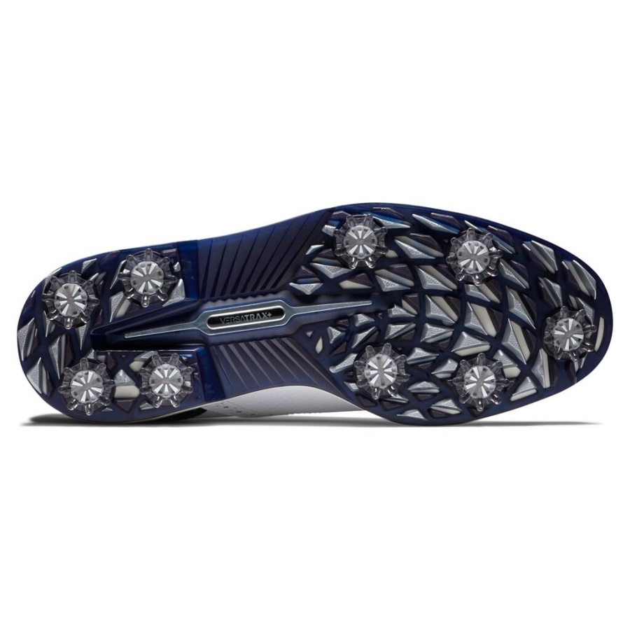 Footjoy Danmark White Premiereserie Bluetarlow