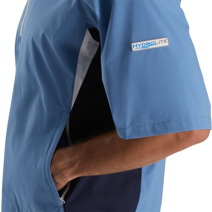 Hydrolite Kortærmet Regnskjorte Footjoy Danmark Navy