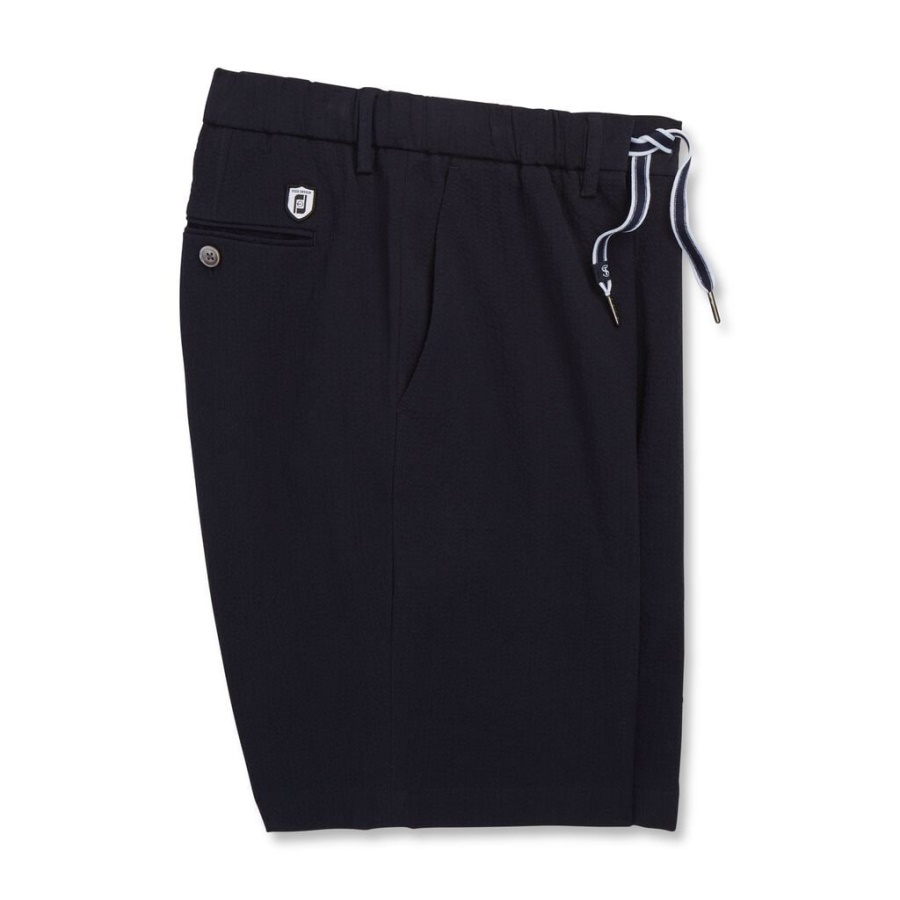 Seersucker Traveler Shorts Footjoy Danmark Navy