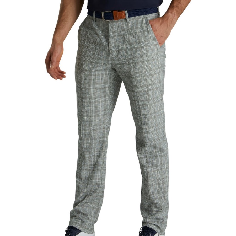 Plaid Seersucker Sutton Bukser Footjoy Danmark