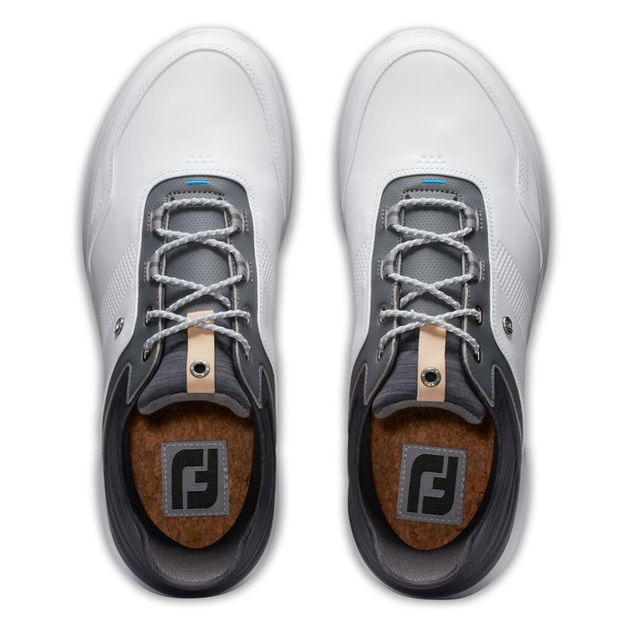 Footjoy Danmark Hvid Stratos