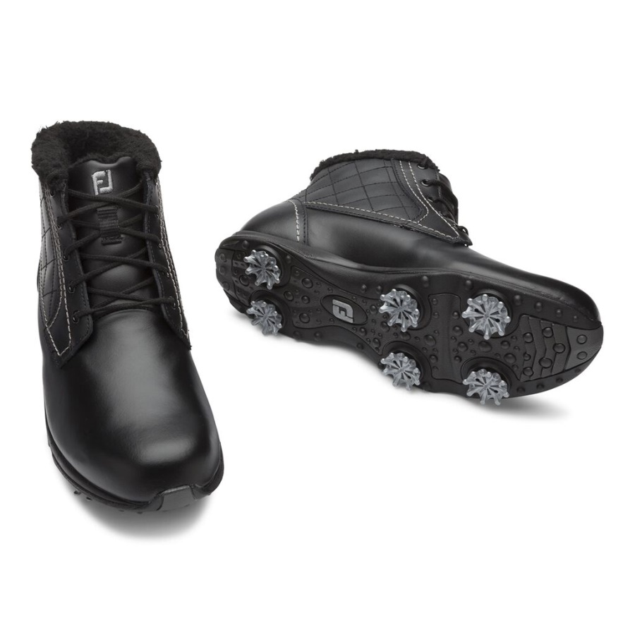 Sort Golfstøvle Kvinder Footjoy Danmark