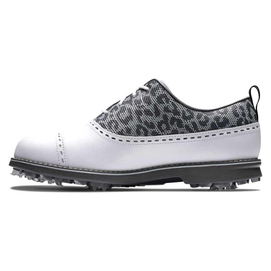Premiereserie Cap Toe Kvinder Hvid Footjoy Danmark