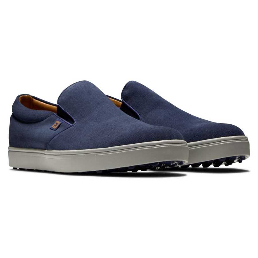 Footjoy Danmark Club Casual Slip On Navy