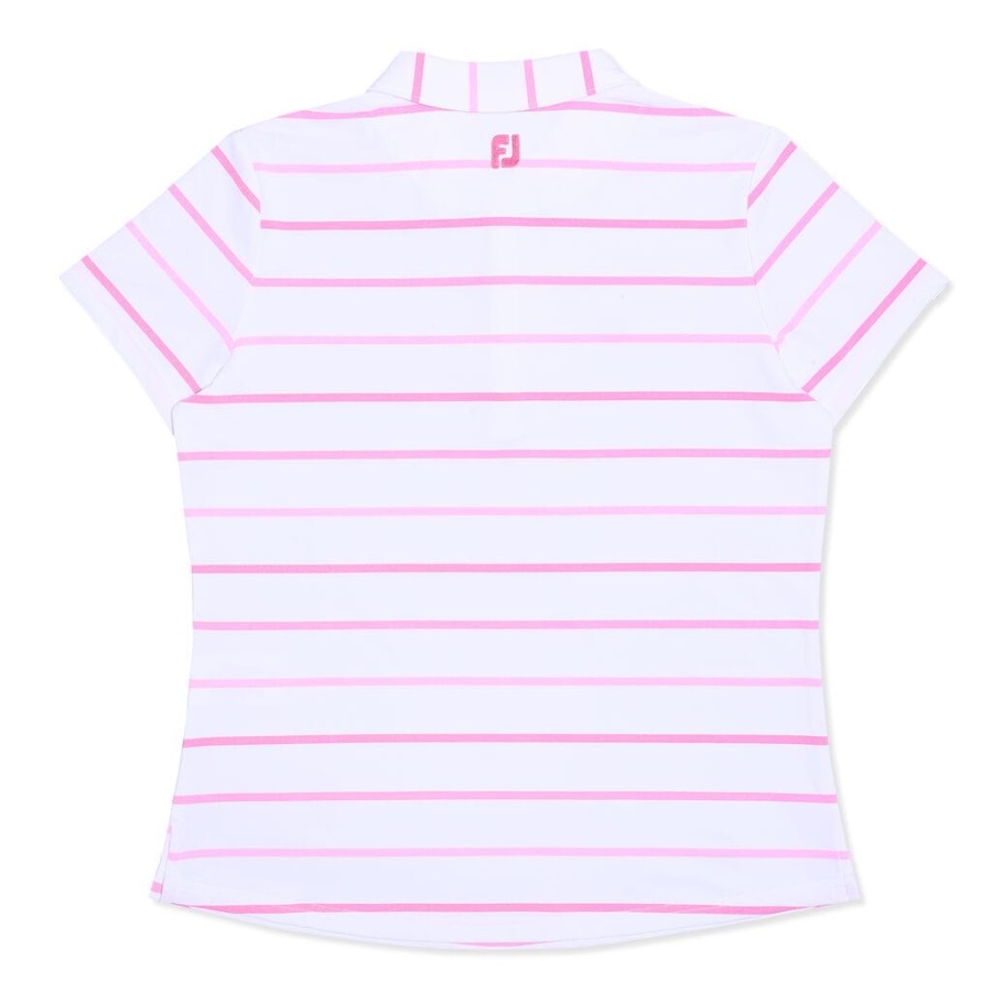 Hvid Brystkræft Bevidsthed Birdseye Stribe Kvinder Footjoy Danmark