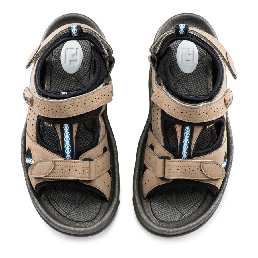 Footjoy Danmark Taupe Golfsandaler