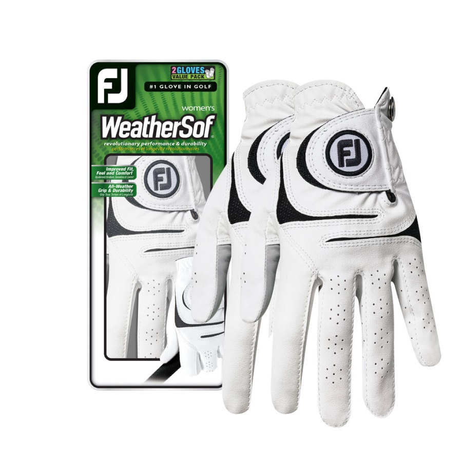 Hvid Weathersof 2 Pack Kvinder Footjoy Danmark