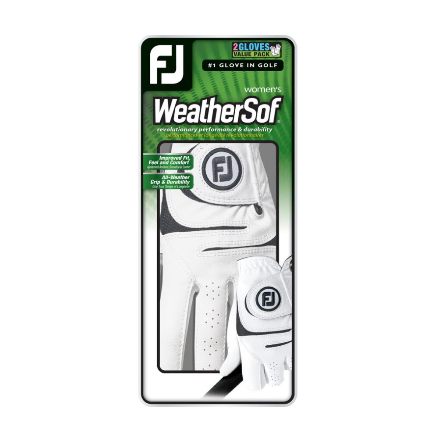 Hvid Weathersof 2 Pack Kvinder Footjoy Danmark