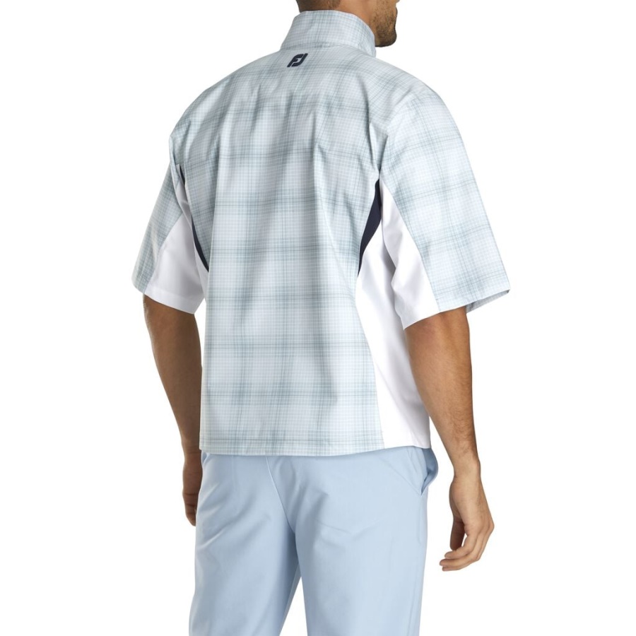 Grå Footjoy Danmark Hydrolite Kortærmet Regnskjorte