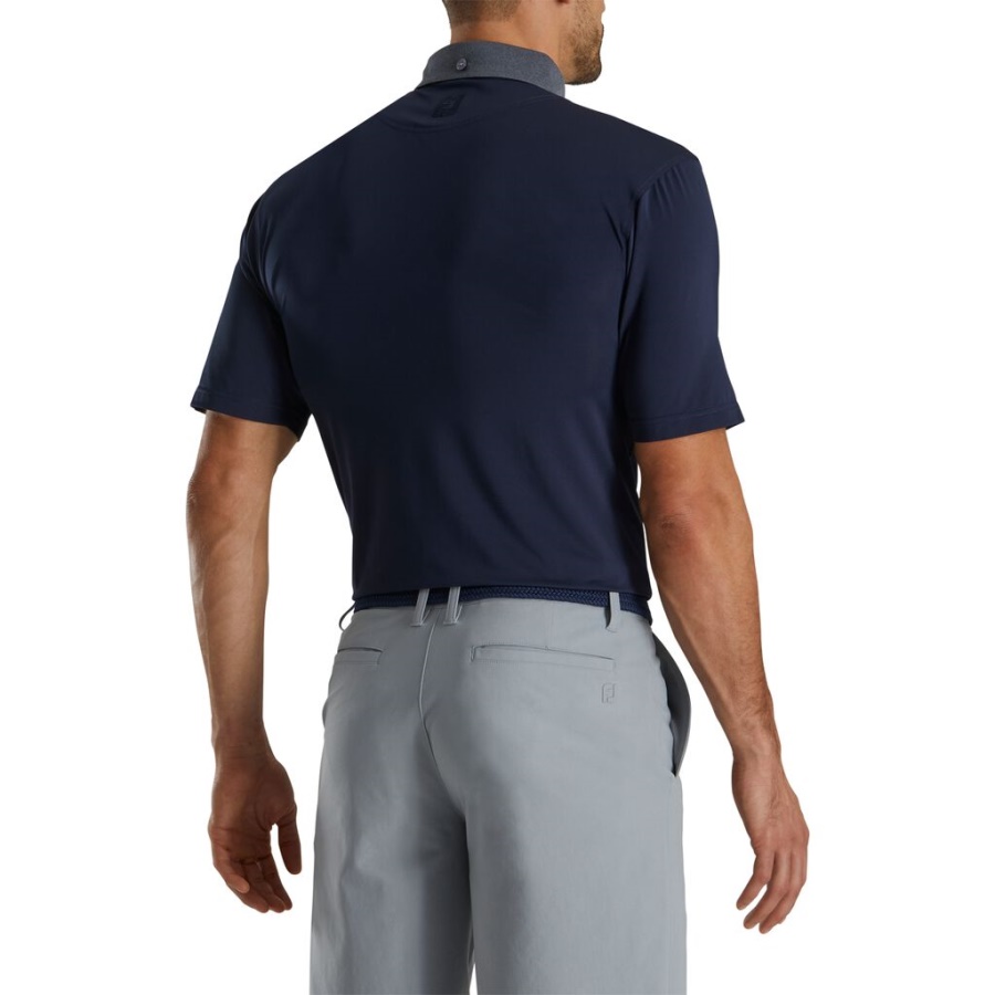 Tonal Trim Solid Lomme Lisle Self Krave Tidligere Sæson Stil Footjoy Danmark Navy