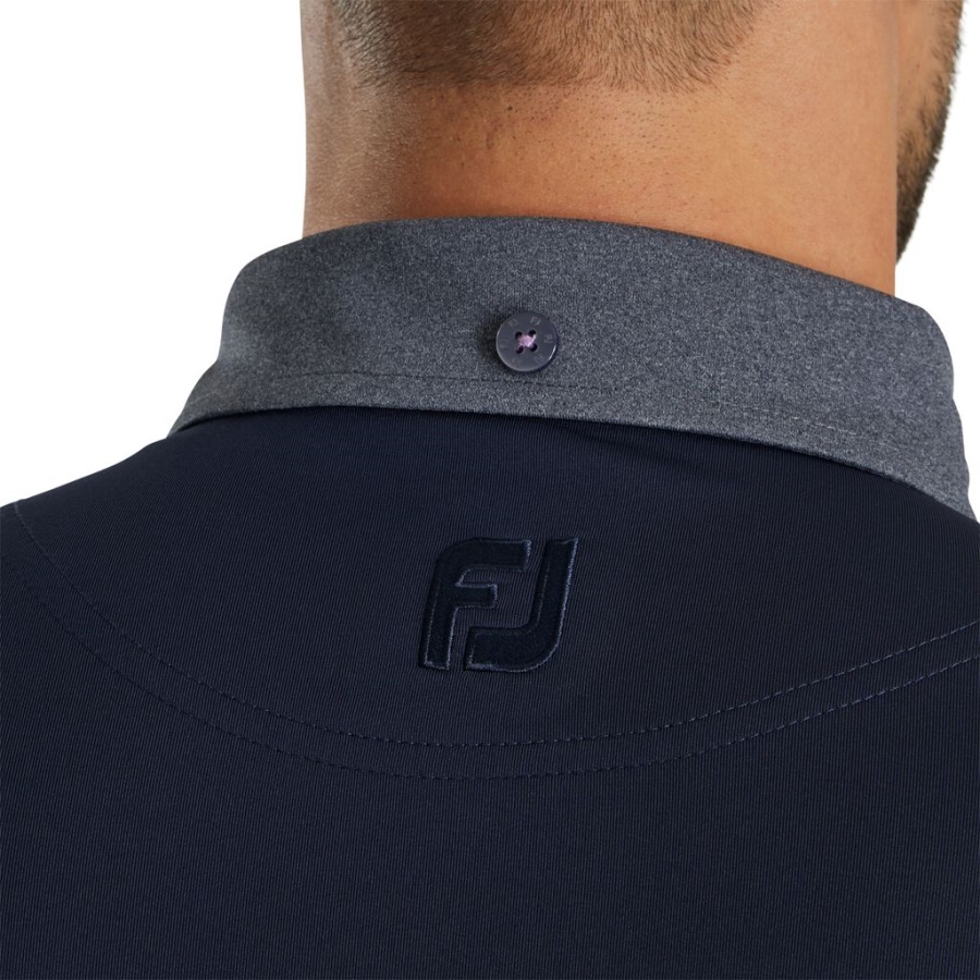 Tonal Trim Solid Lomme Lisle Self Krave Tidligere Sæson Stil Footjoy Danmark Navy