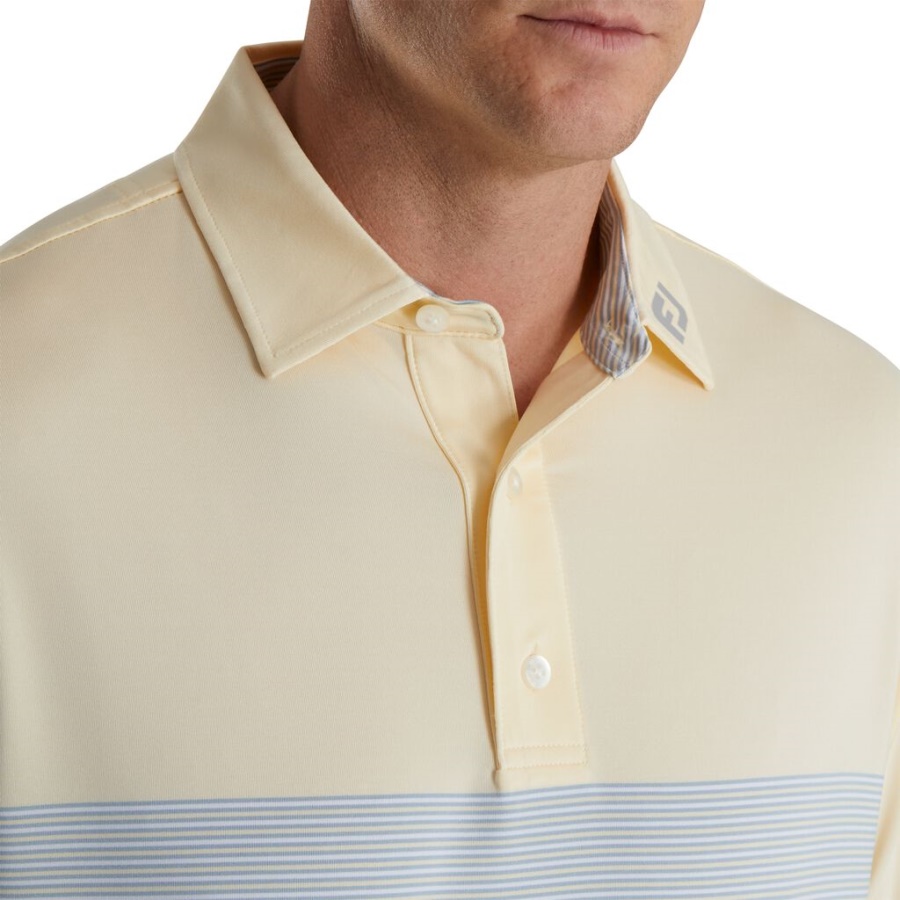 Color Block Lisle Self Krave Forrige Sæson Stil Grå Footjoy Danmark