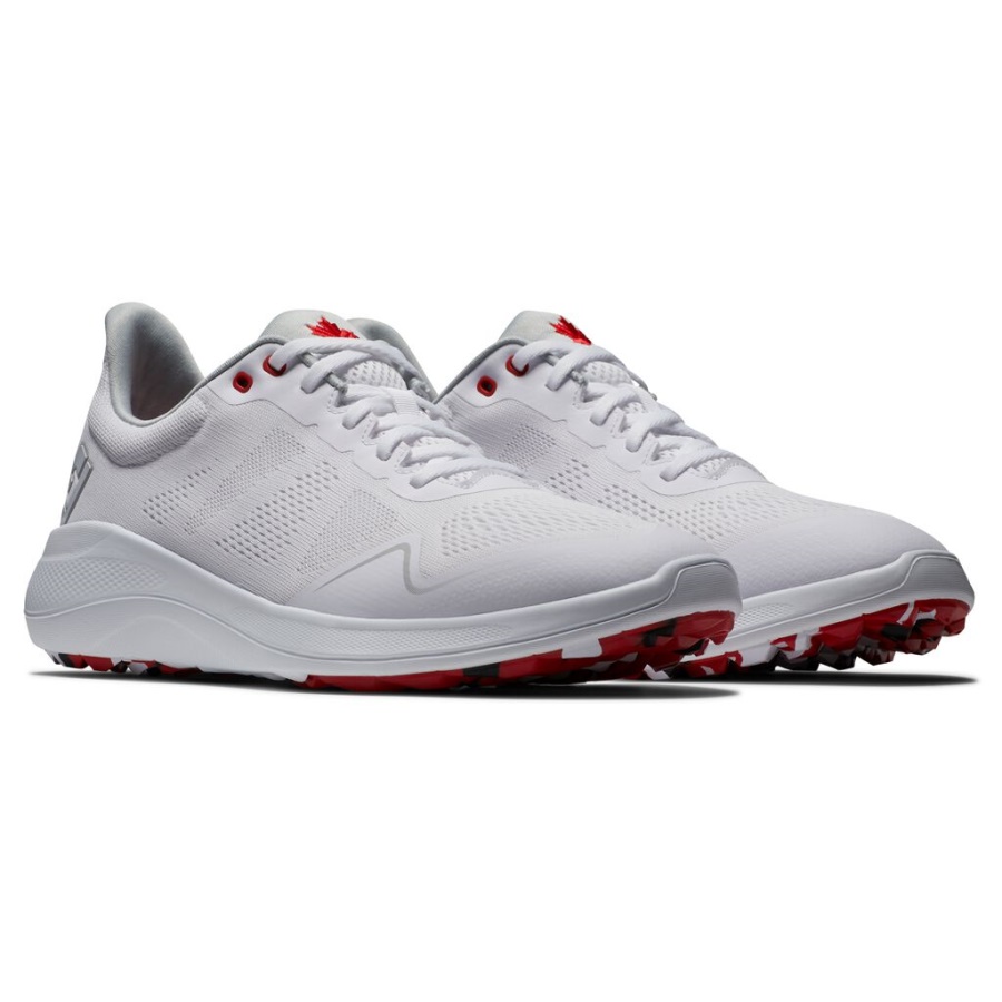 Flex Canada Sko Hvid Footjoy Danmark