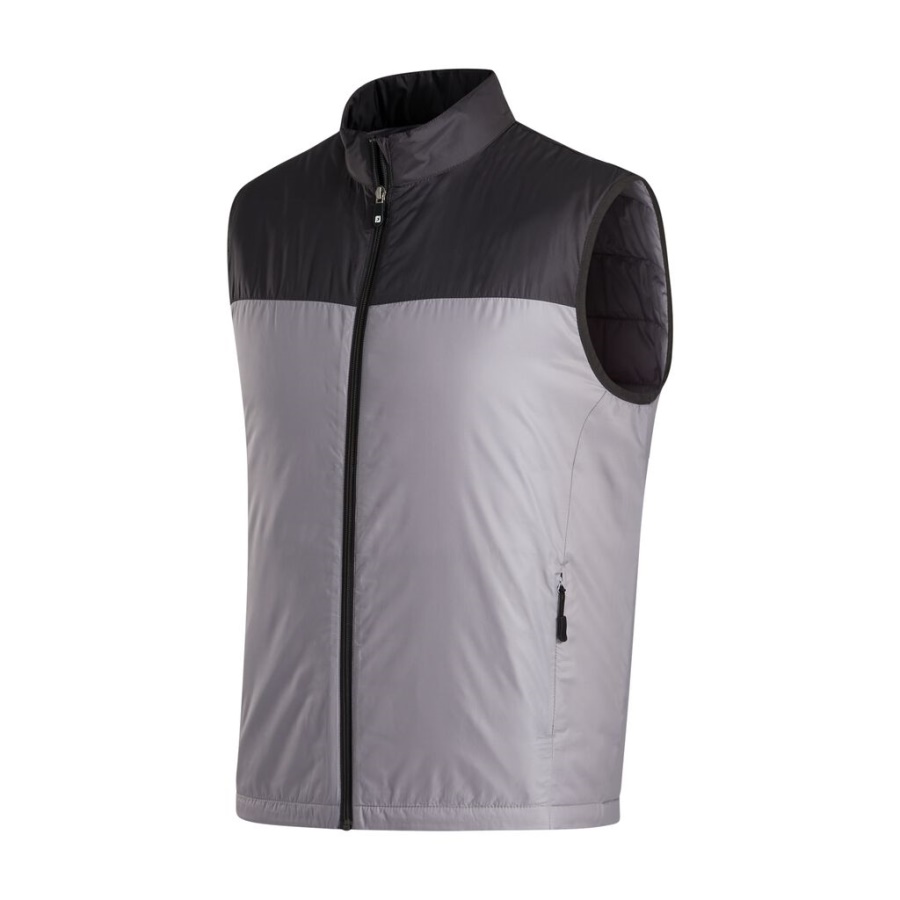 Footjoy Danmark Fuld Lynlås Isoleret Vest Grå