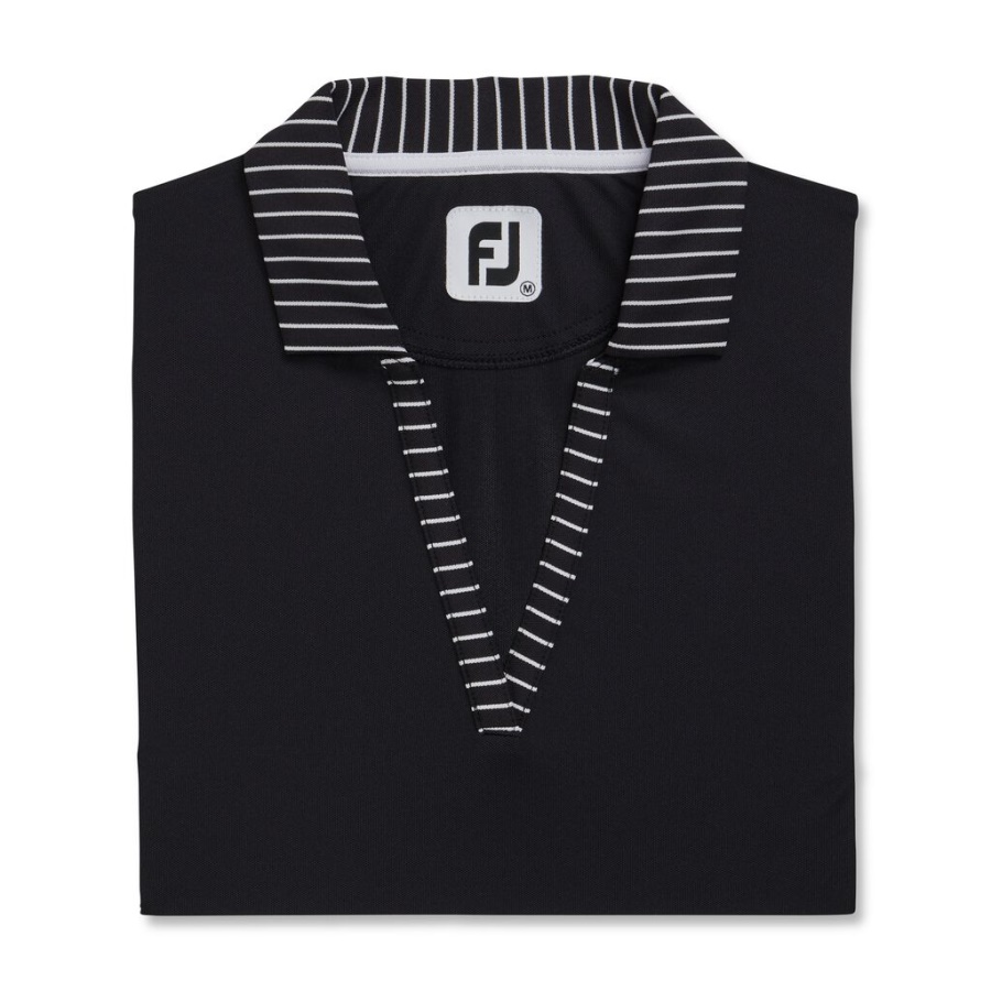 Footjoy Danmark Sort ærmeløs åben Stolpe Til Kvinder