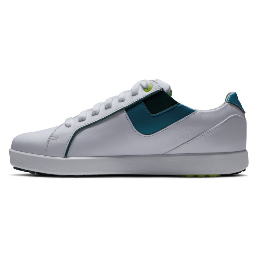 White Footjoy Danmark Forbinder Kvinder