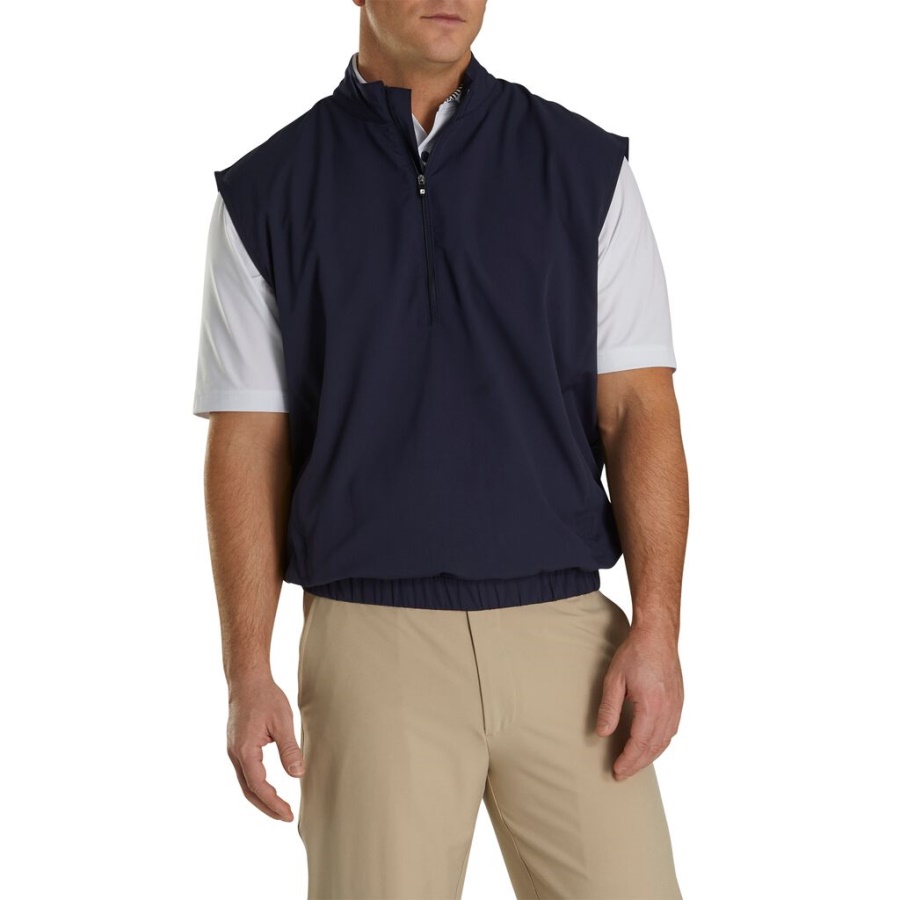 Footjoy Danmark Navy Vindshirt Vest