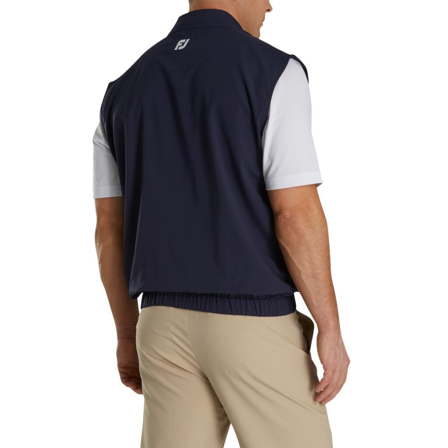 Footjoy Danmark Navy Vindshirt Vest