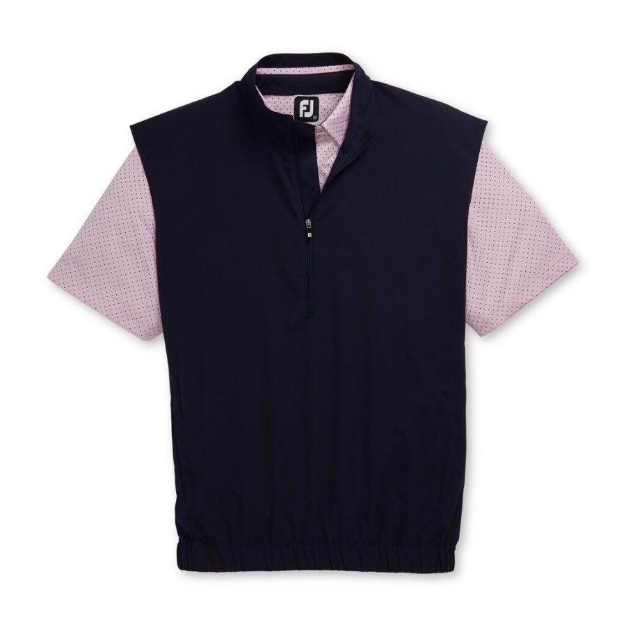 Footjoy Danmark Navy Vindshirt Vest