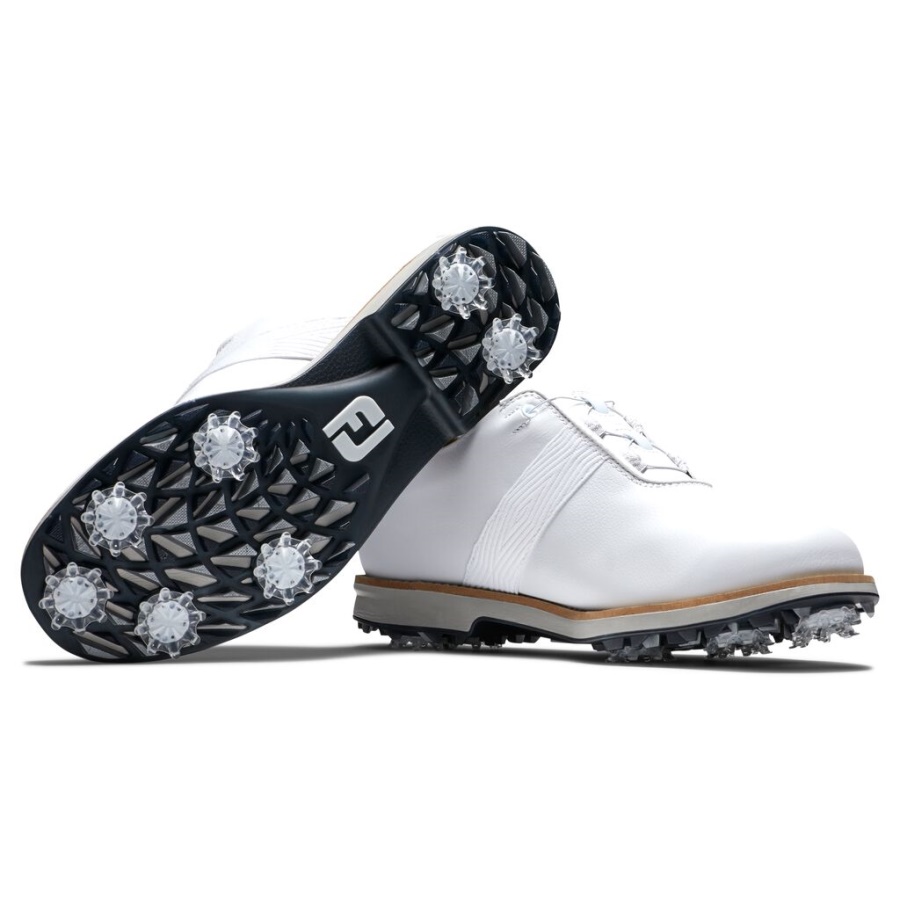 Footjoy Danmark Hvid Premiereserie Boa Kvinder