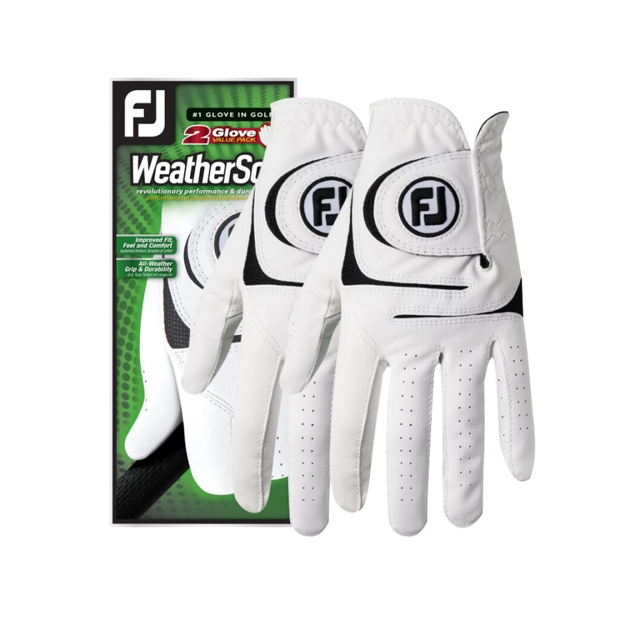 Hvid Weathersof 2 Pack Footjoy Danmark