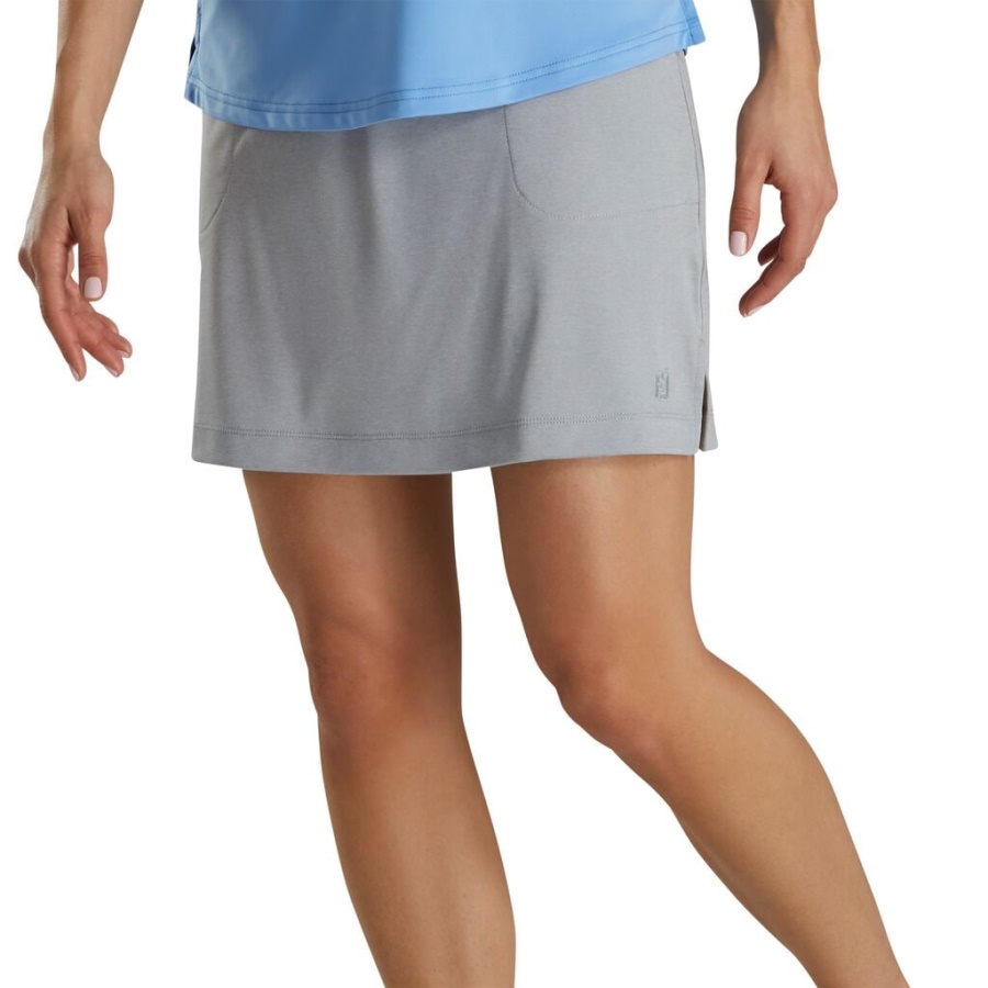 Knit Skort Women Footjoy Danmark Grey