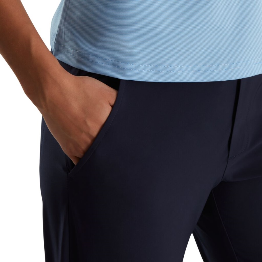 Marineblå Letvægts Ankelbukser Kvinder Footjoy Danmark