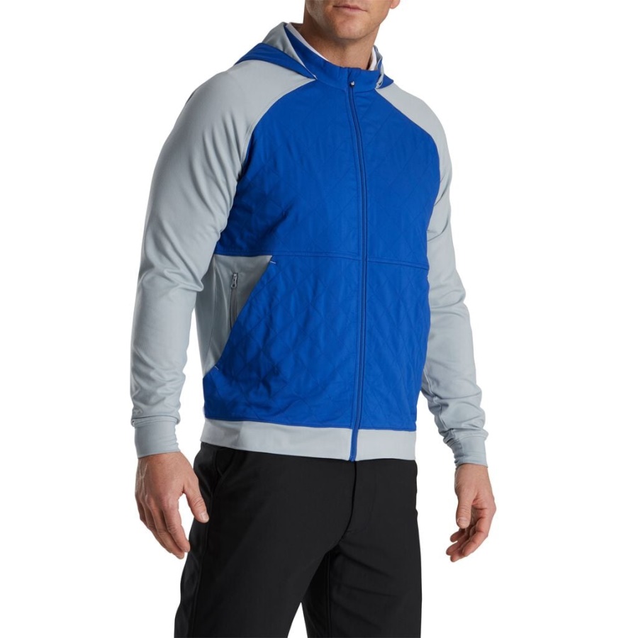 Footjoy Danmark Hybrid Hættetrøje Grå