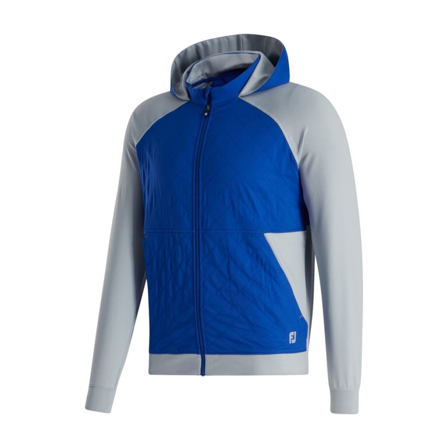 Footjoy Danmark Hybrid Hættetrøje Grå