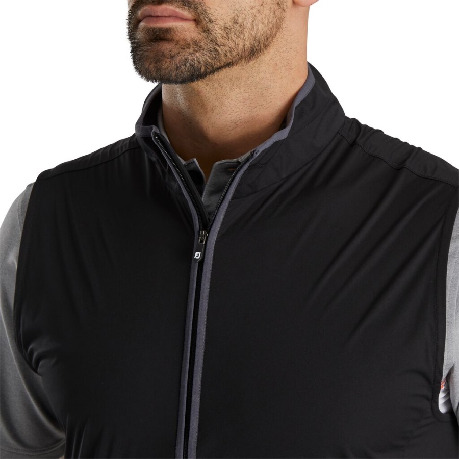 Sort Hydroknit Vest Footjoy Danmark