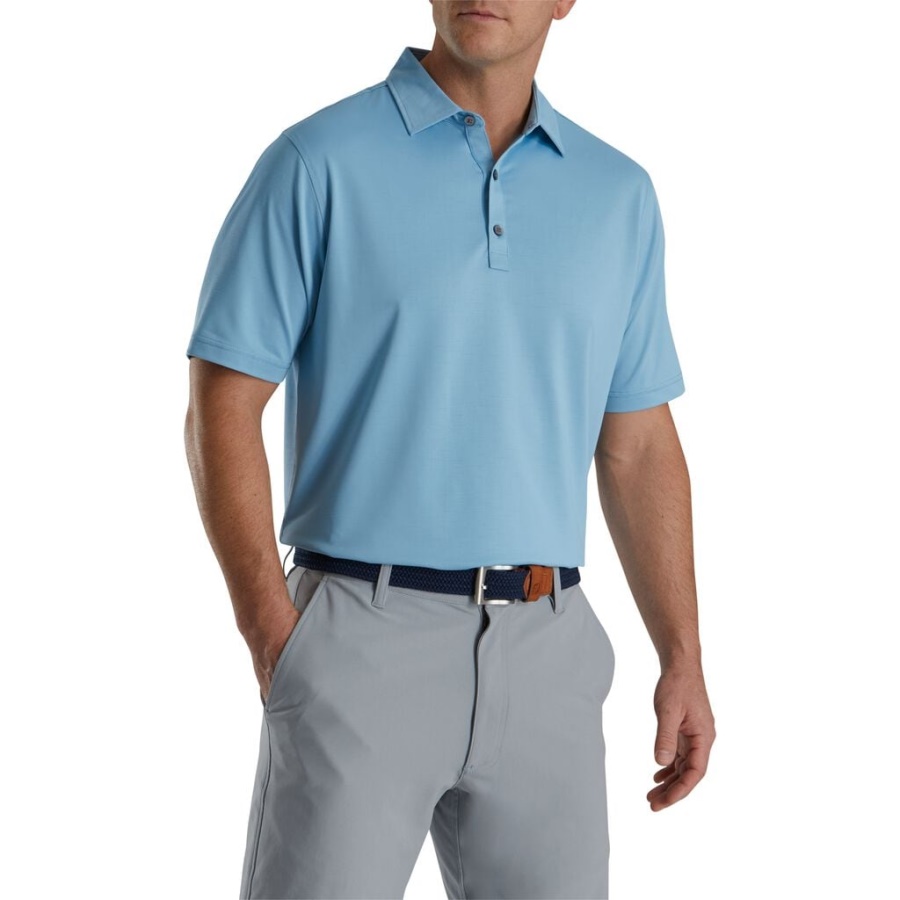 Blå Slub Garn Solid Self Krave Footjoy Danmark