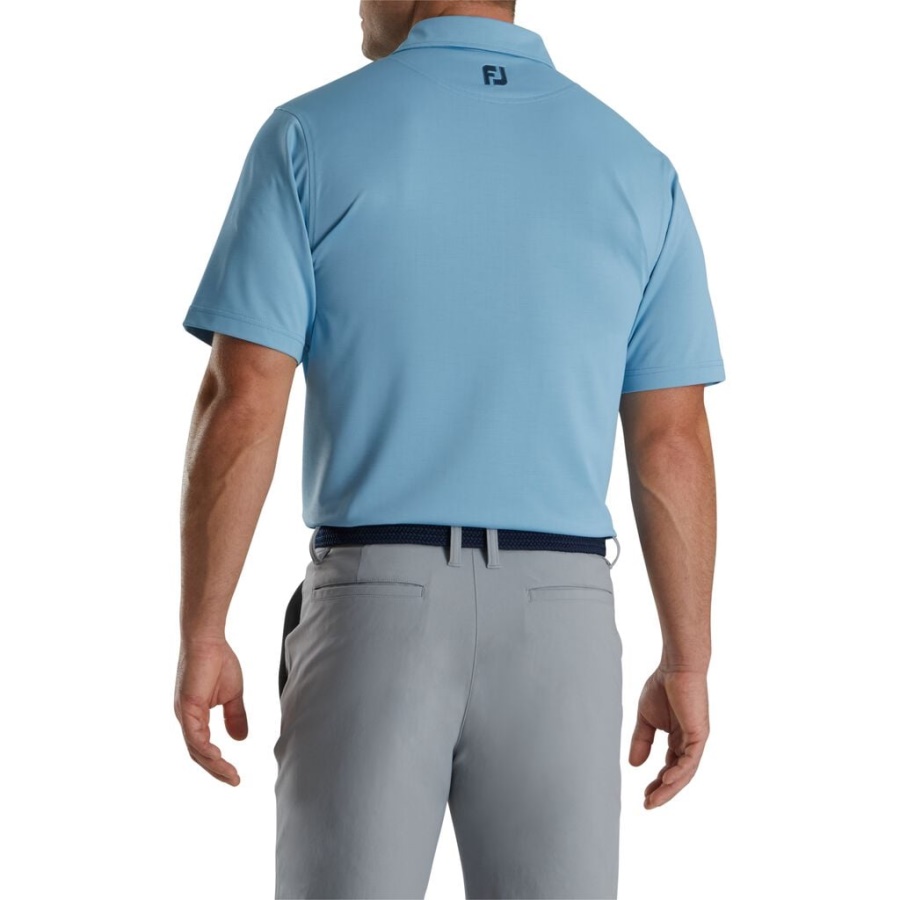 Blå Slub Garn Solid Self Krave Footjoy Danmark