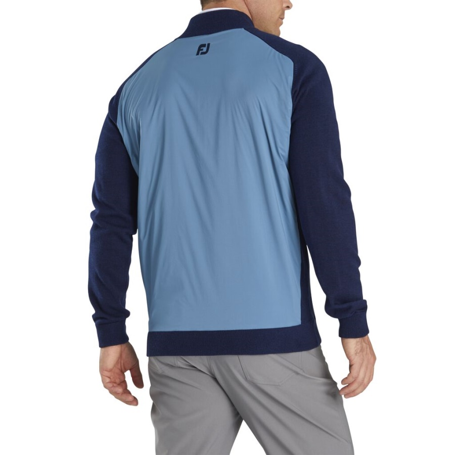 Footjoy Danmark Navy Tech Sweater