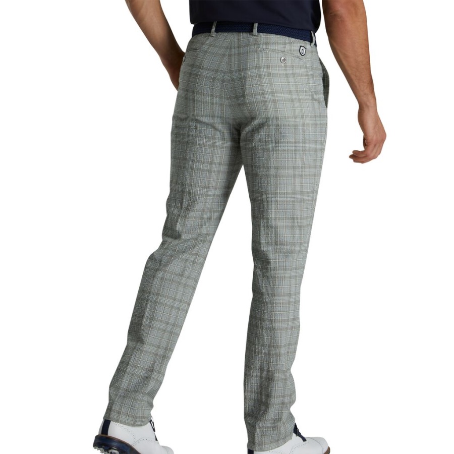 Seersucker Sutton Bukser Plaid Footjoy Danmark