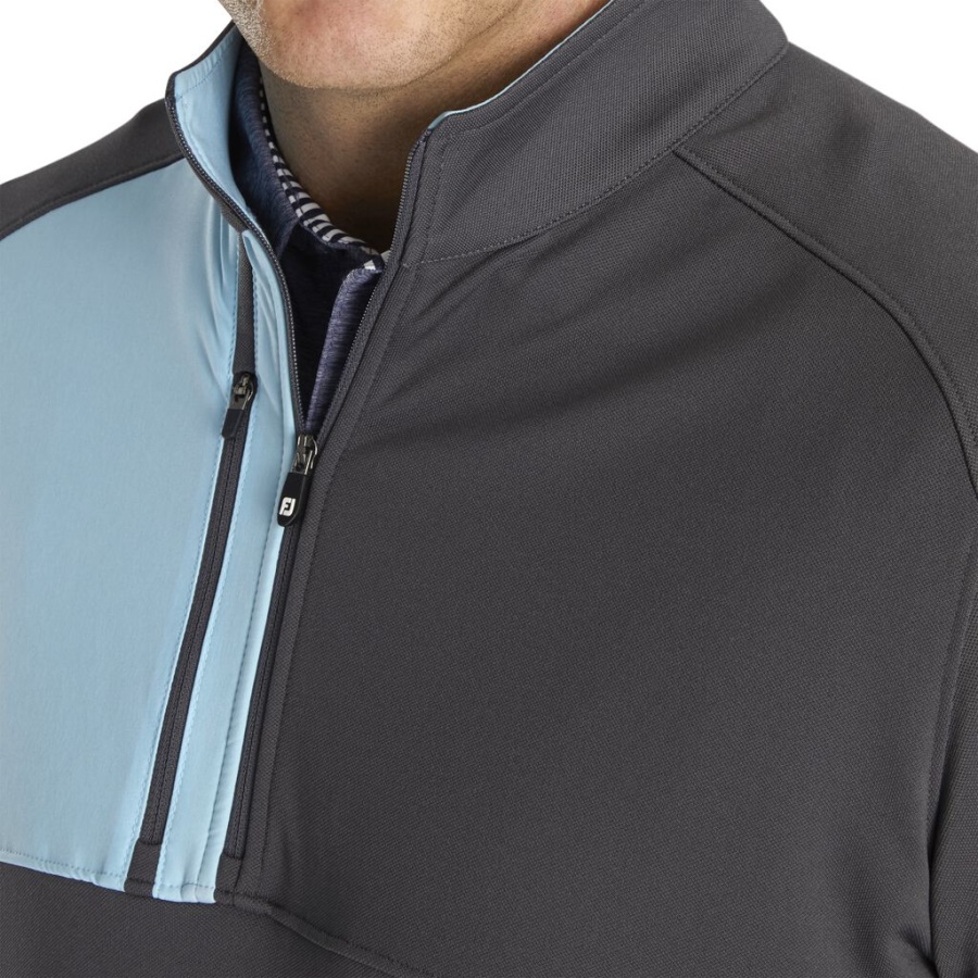 Pique Sport Mellemlag Footjoy Danmark Charcoal