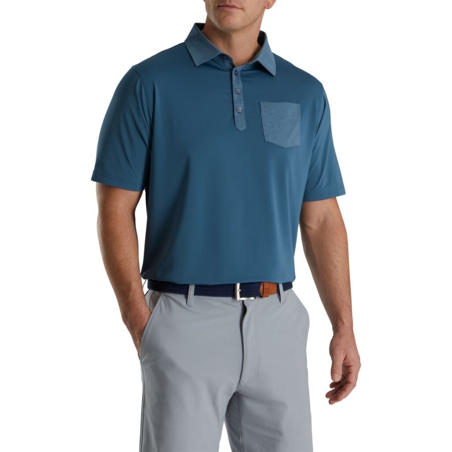 Tonal Trim Solid Lomme Lisle Self Krave Blæk Footjoy Danmark