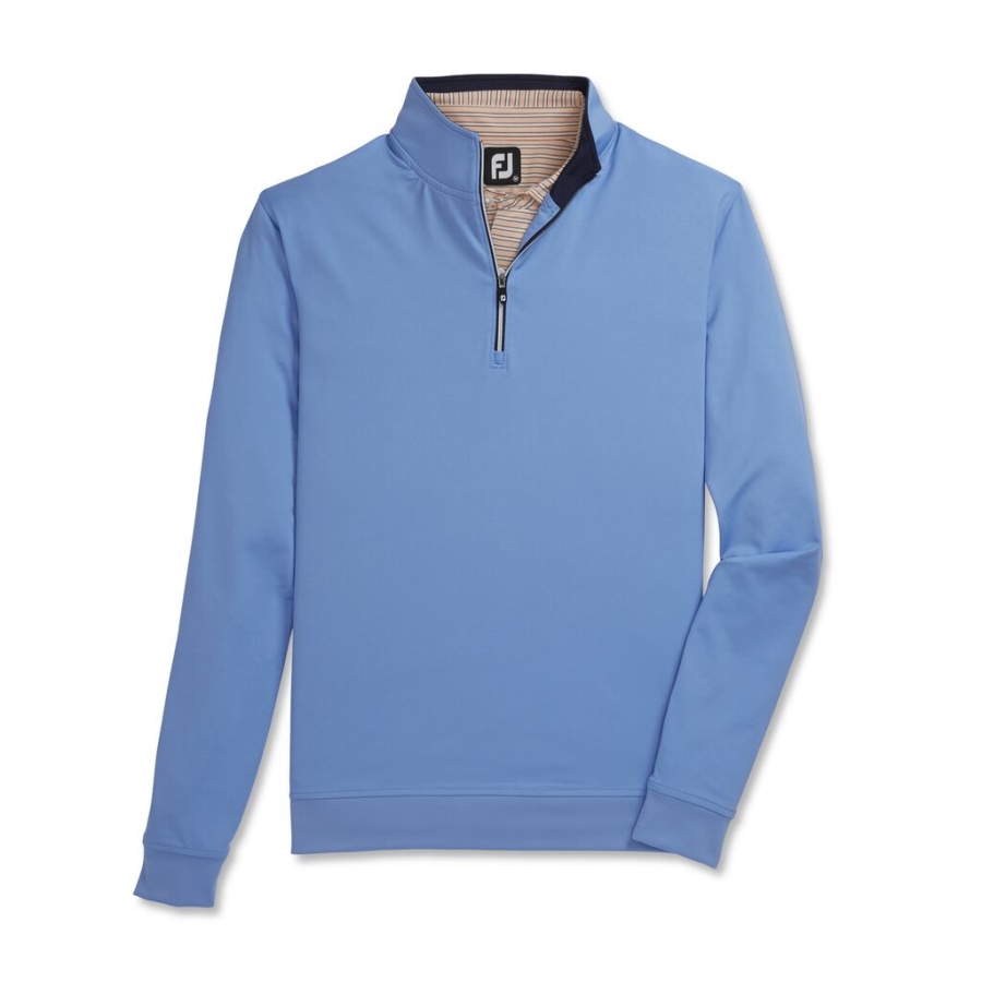 Lagoon Footjoy Danmark Pullover Med Halv Lynlås