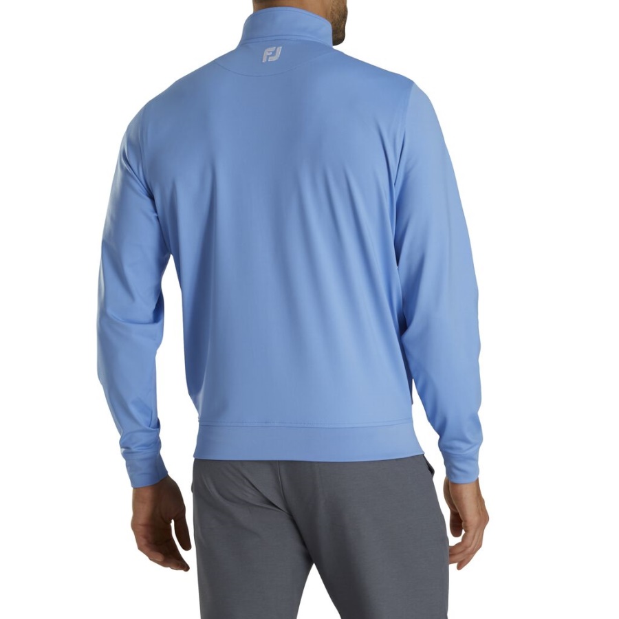 Lagoon Footjoy Danmark Pullover Med Halv Lynlås