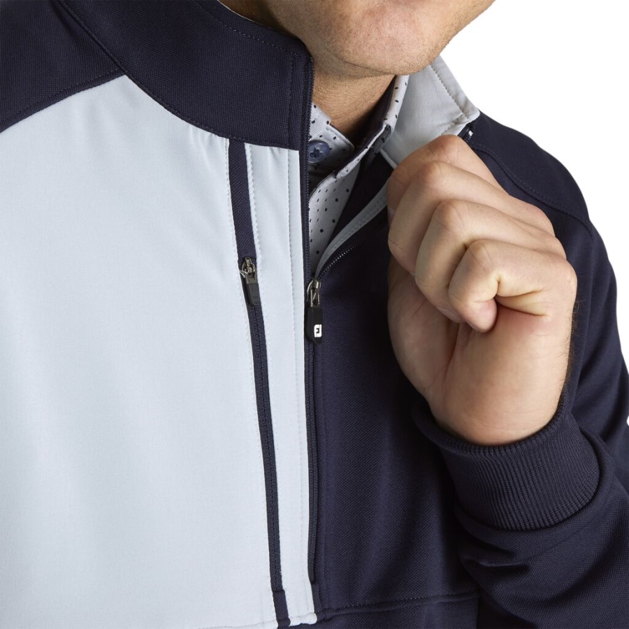 Marineblå Footjoy Danmark Pique Sport Mellemlag
