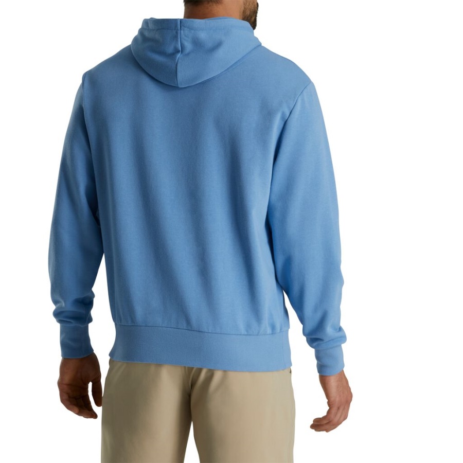 Blue Footjoy Danmark 2022 U.s. åben Sweatshirt Tidligere Sæson Stil