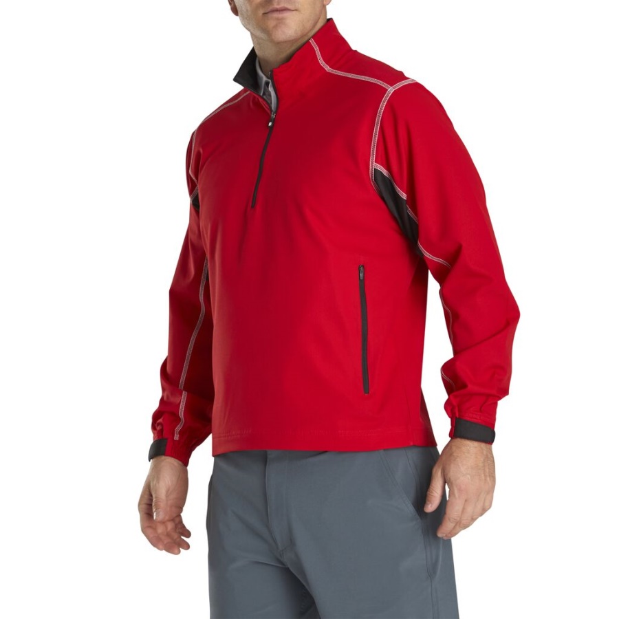 Rød Sport Windshirt Footjoy Danmark
