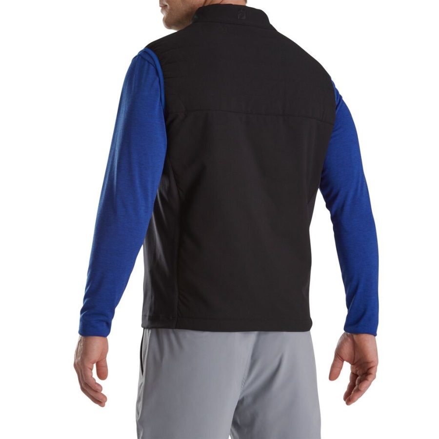 Sort Footjoy Danmark Isoleret Hel Lynlås Vest