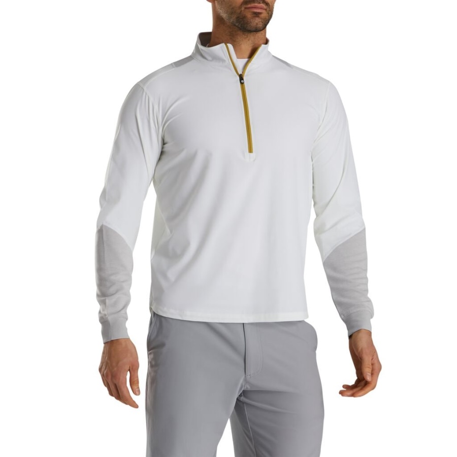 Footjoy Danmark Hvid Hyperflex Pullover